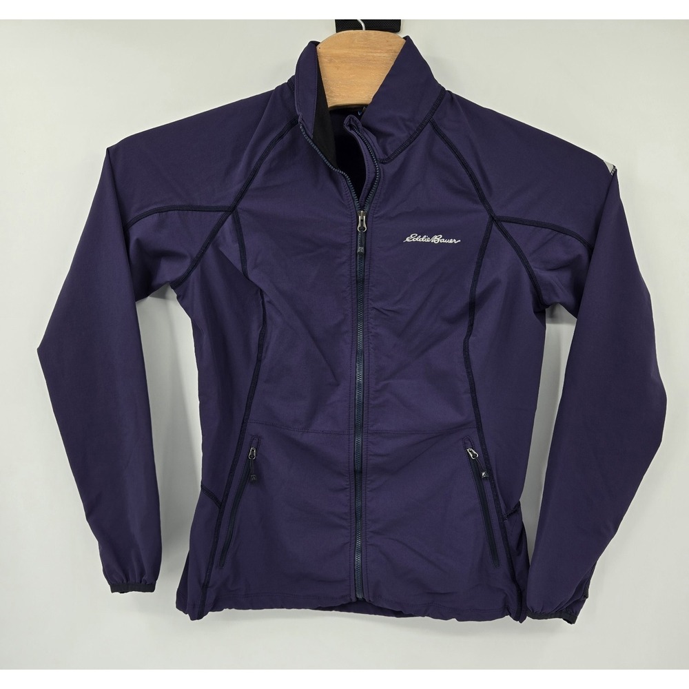 Eddie Bauer First Ascent Jacket Womens TM Tall Medium Activewear Hiking Full Zip